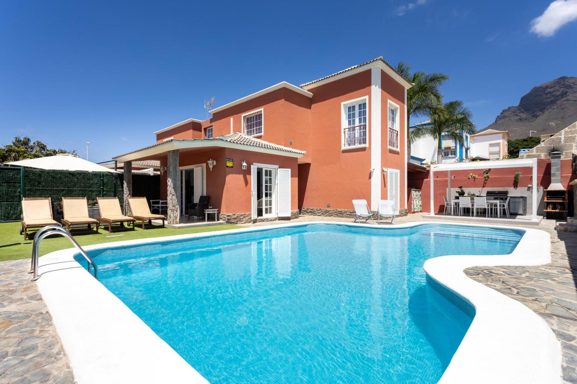 Villa Chloe Costa Adeje Tenerifesummervillas Giant Private Pool 11 Meters Long ภายนอก รูปภาพ