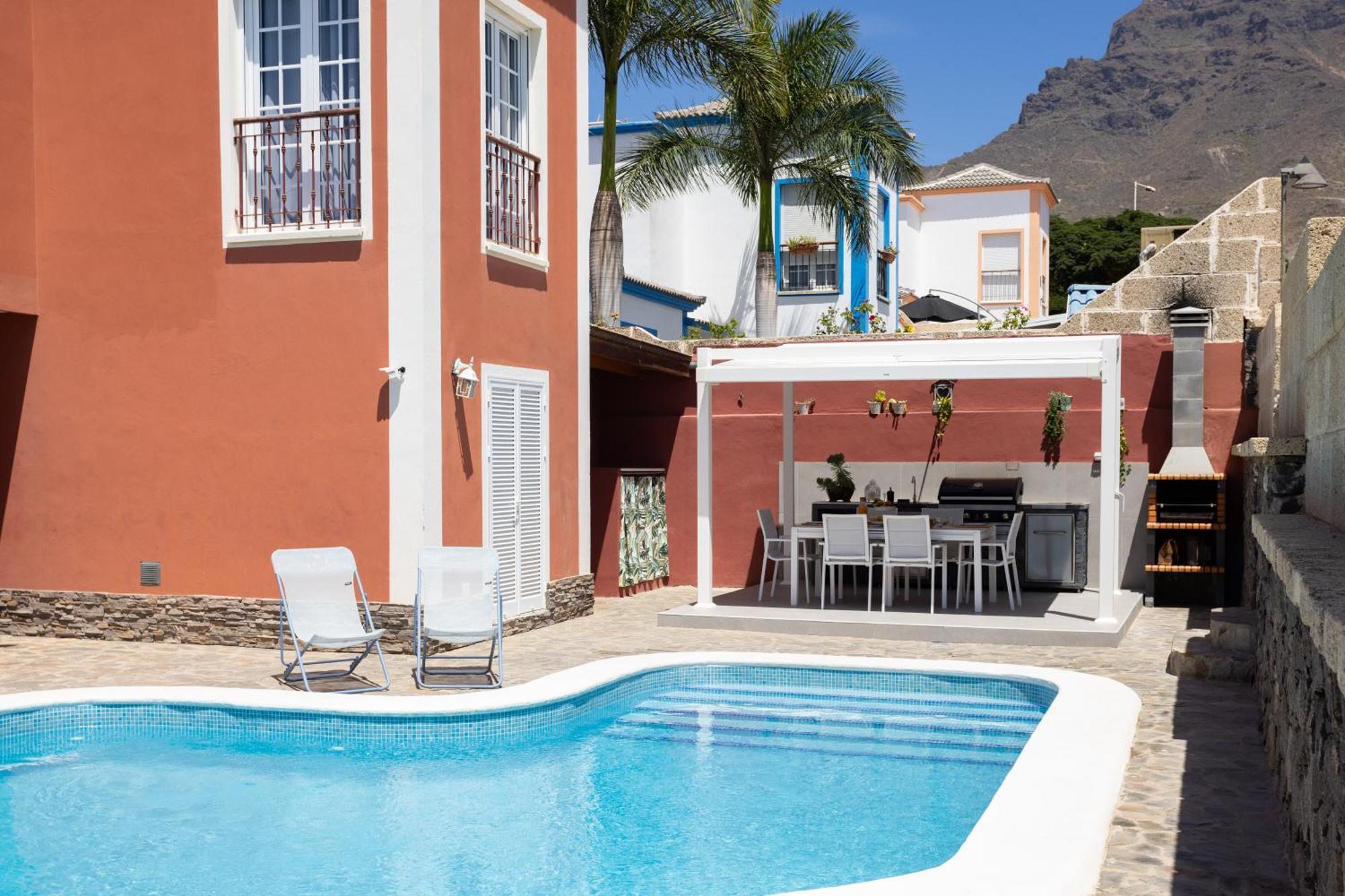Villa Chloe Costa Adeje Tenerifesummervillas Giant Private Pool 11 Meters Long ภายนอก รูปภาพ